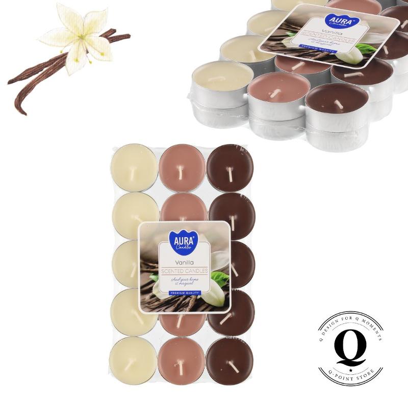 Aura Vanilla tuoksutuikut 30 kpl – vanilja