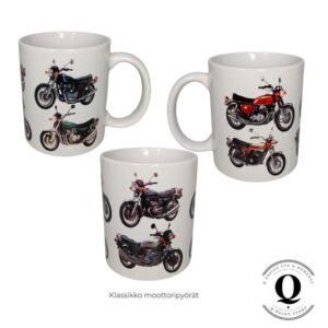 Klassikko moottoripyörät muki
