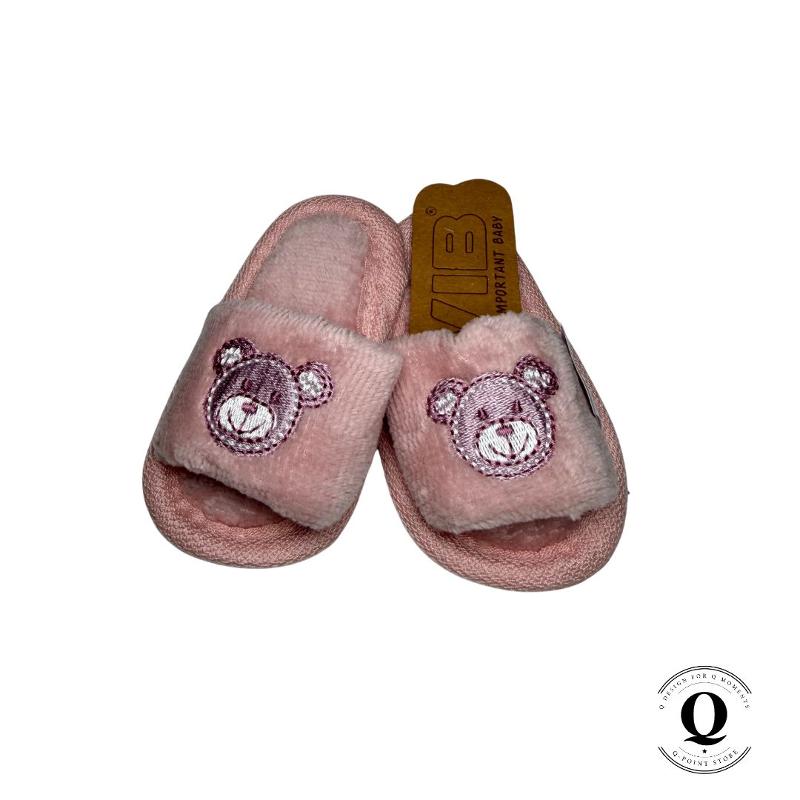 V.I.B. vauvan kylpytossut Beary Cute – roosa