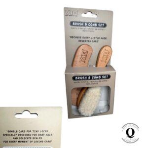 Vauvan kampa ja harja-setti