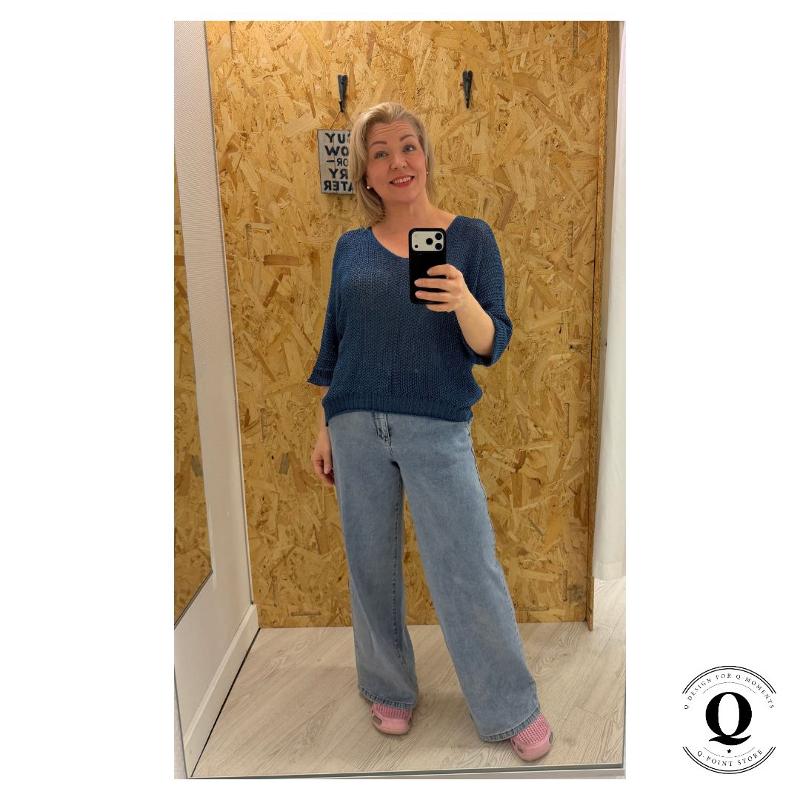 Lumian Aava Everyday -puuvillaneule – Jeans