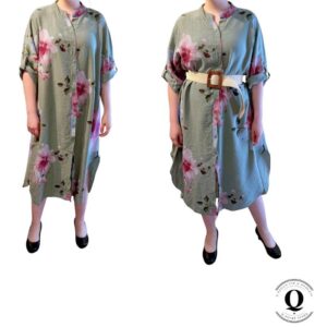 Iida paitamekko vihreä