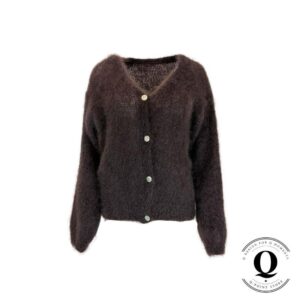 Lumian Cloudy Kid Mohair neuletakki ruskea