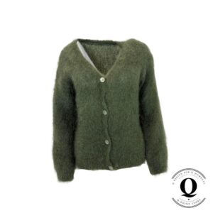 Lumian Cloudy Kid Mohair neuletakki vihreä