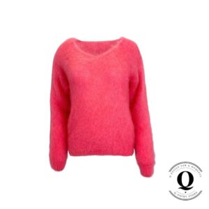 Lumian Dreamy koralli Kid Mohair -neule