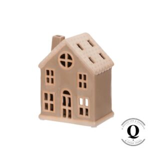 Talolyhty Copenhagen – beige keraaminen talolyhty 15,5 cm