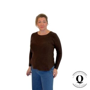 Lumian Estella -neule, suklaanruskea