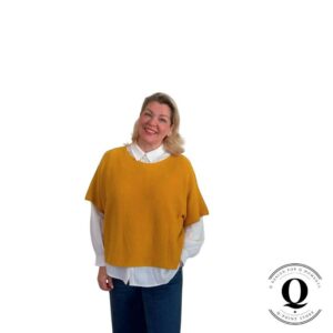 Lumian Bea Everyday -neule – sinapinkeltainen
